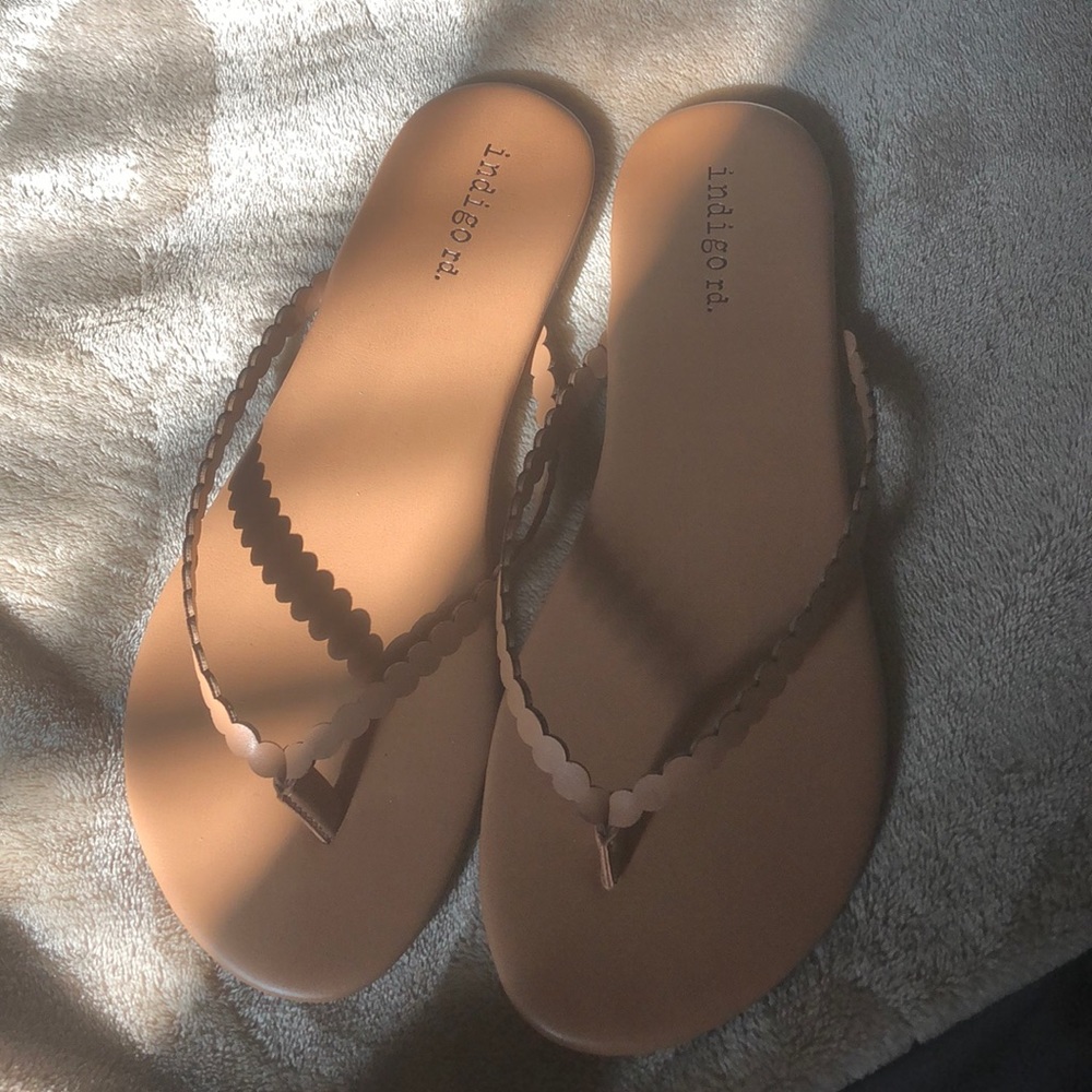 Tan sandals